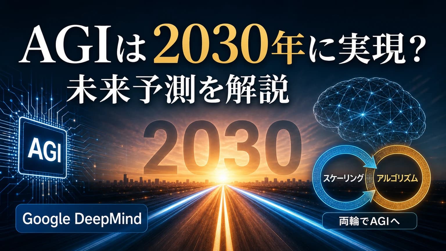 DeepMindとSergey BrinのAGI timelineを読む|Big Technology対談 recap