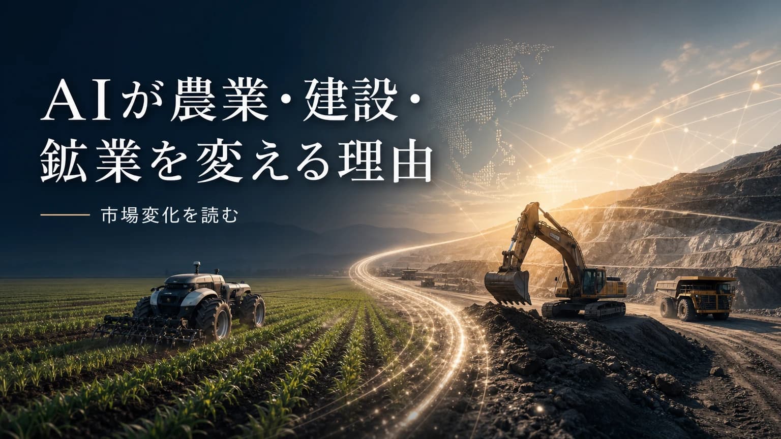 AIが農業・建設・鉱業を変える理由——Applied Intuition CEOが語る「ギャップ補完」
