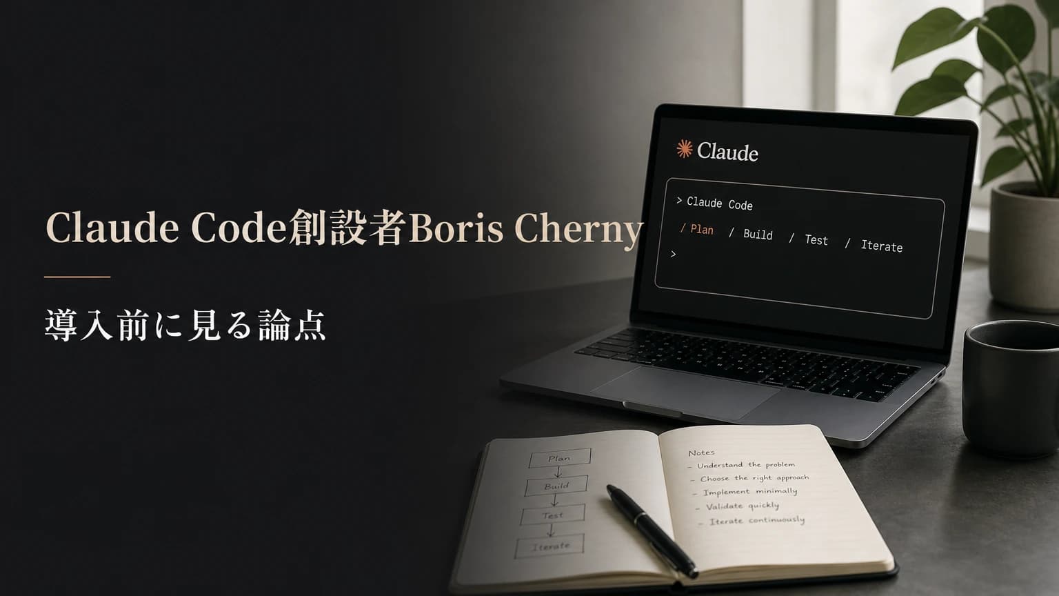 Claude Code Boris Cherny インタビューから読む設計思想