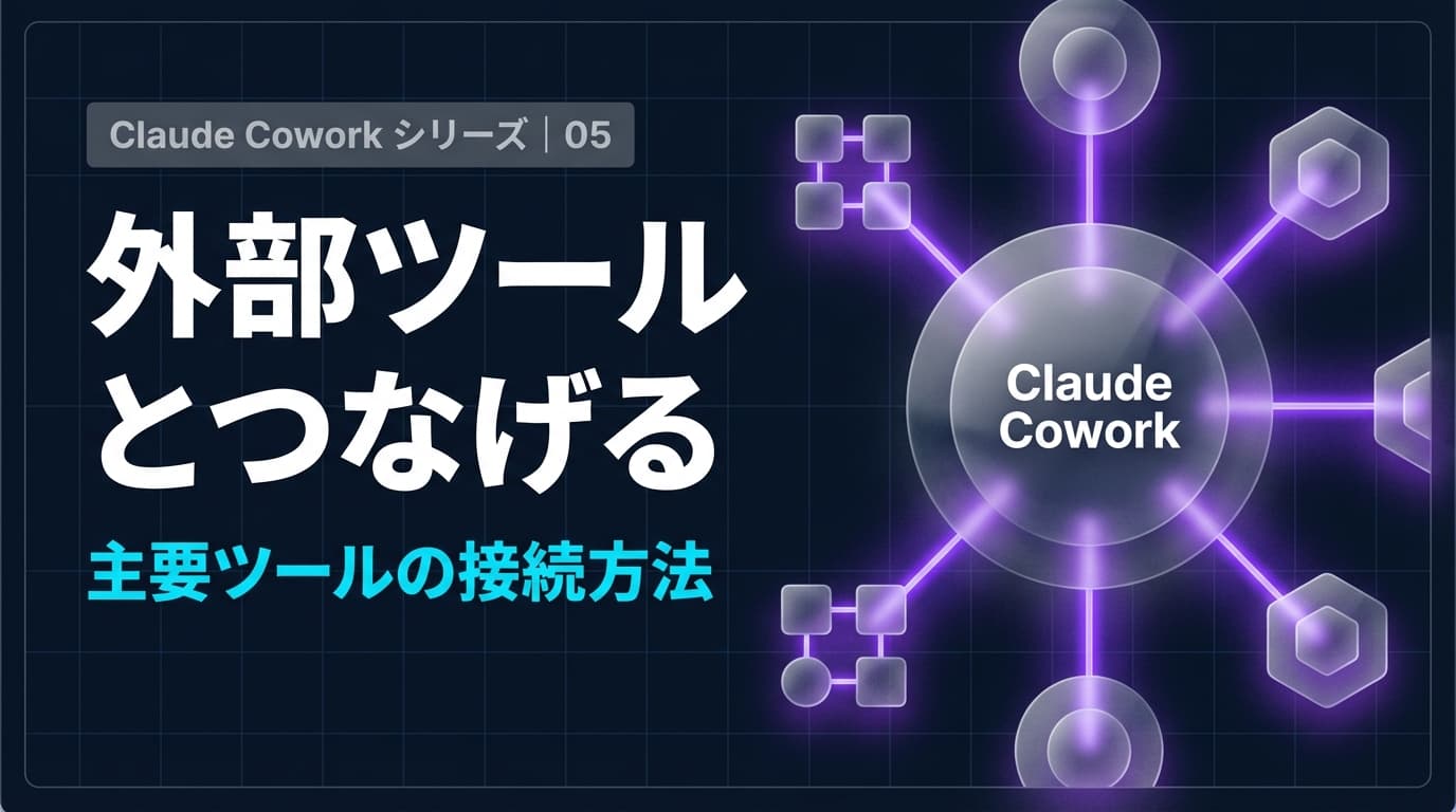 Claude Cowork プラグイン・コネクタ完全ガイド — Google Drive、Microsoft 365から全連携を解説