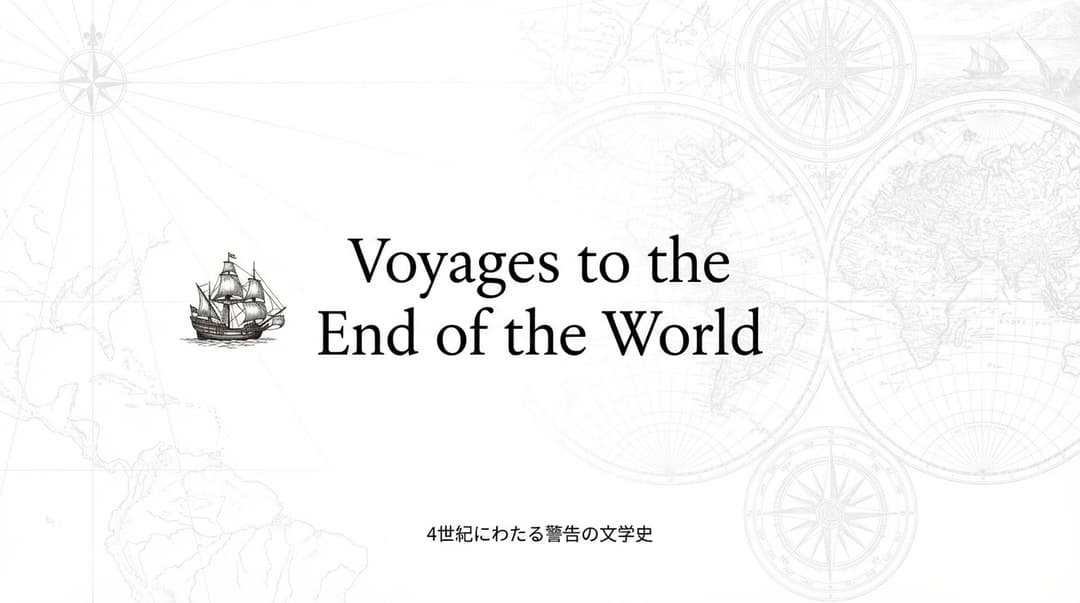 Peter Thiel「世界の果てへの航海」論考を読み解く - 技術楽観主義と反キリスト文学