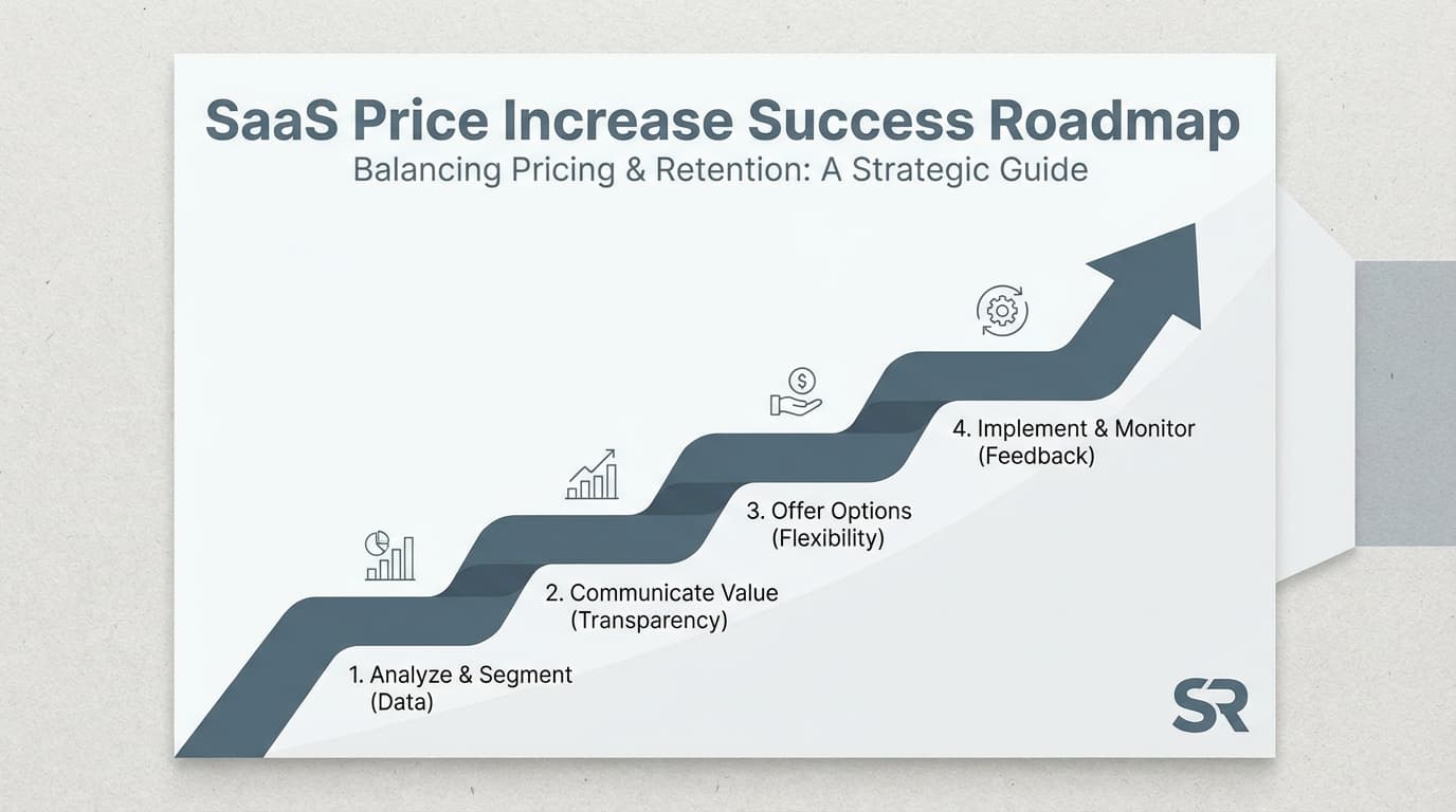 SaaS値上げの成功ロードマップ|顧客維持と両立する価格改定5ステップ