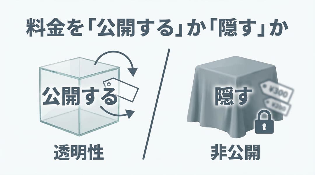 料金を「公開する」か「隠す」か【Stripe vs Salesforceの戦略】