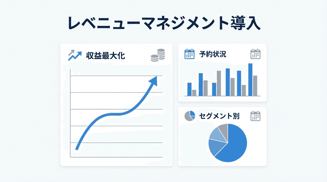 レベニューマネジメント導入ガイド|システム選定から運用まで