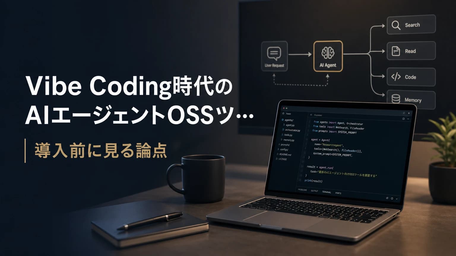 Vibe Coding時代のAIエージェントOSS 7カテゴリ整理